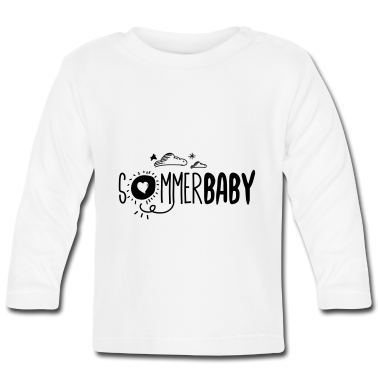 Geschenk Geburt Baby Langarmshirt - Sommerbaby - Geschenk zur Geburt