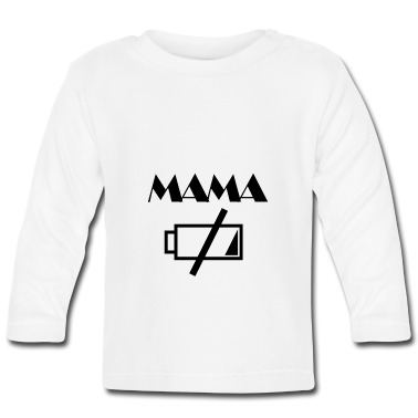 Geschenk Geburt Baby Langarmshirt - Mama Geburt Kinder Geschenk