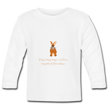 Geschenk Geburt Baby Langarmshirt - Geburt Baby Geschenkidee Taufe