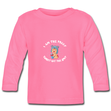 Geschenk Geburt Baby Langarmshirt - Geschenk zur Geburt | lustiger Spruch zur Geburt
