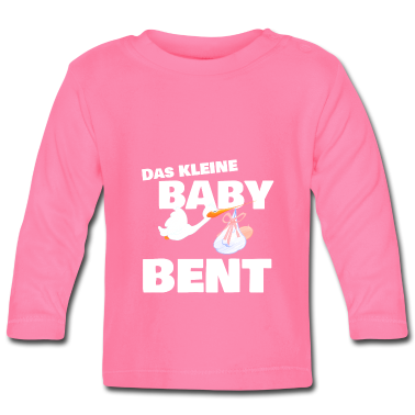 Geschenk Geburt Baby Langarmshirt - Baby Bent Geburt Kind