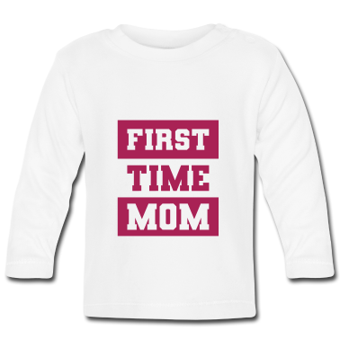 Geschenk Geburt Baby Langarmshirt - Mutter - Schwanger - Geburt - Geschenk