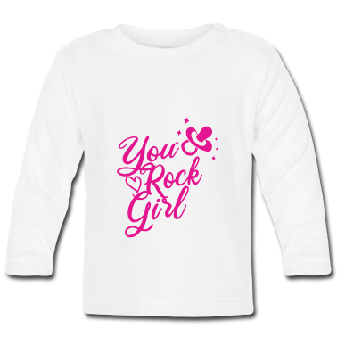 Geschenk Geburt Baby Langarmshirt - Ein Mädchen Geburt