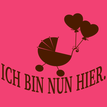 Motiv ich bin nun hier - Baby - Geburt