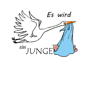 Motiv Baby Junge zur Geburt