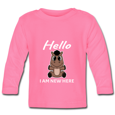 Geschenk Geburt Baby Langarmshirt - Baby Geburt Schwanger - Babyparty