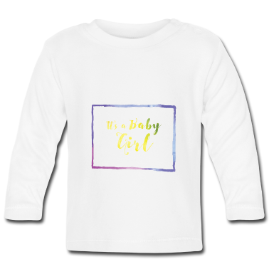 Geschenk Geburt Baby Langarmshirt - Geschenk Neugeborenes Geburt