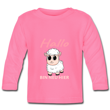 Geschenk Geburt Baby Langarmshirt - Baby Geburt Schwanger - Babyparty