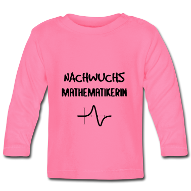 Geschenk Geburt Baby Langarmshirt - Nachwuchs Mathematikerin Geburt Baby