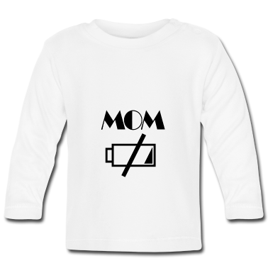 Geschenk Geburt Baby Langarmshirt - Mom Mama geburt Geschenk
