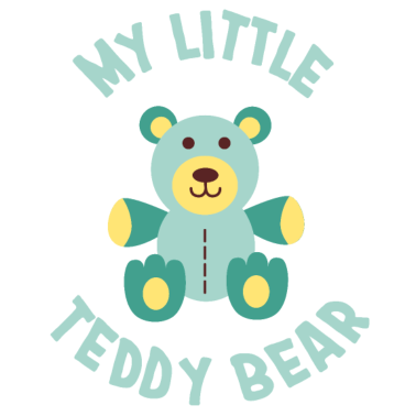 Motiv Baby Geburt Geschenkidee Kleiner Teddybär