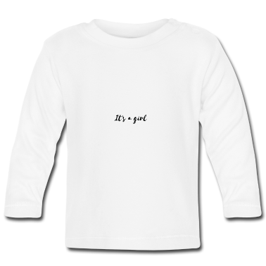 Geschenk Geburt Baby Langarmshirt - It's a Girl, Geburt, Mädchen