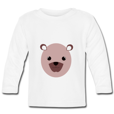Geschenk Geburt Baby Langarmshirt - Bär Baby Geburt Geschenk