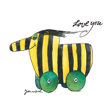 Motiv Janosch Tigerente Love you