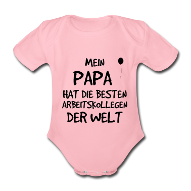 Geschenk Geburt Baby Body - Papa Arbeitskollegen - Geschäft Geschenk Geburt