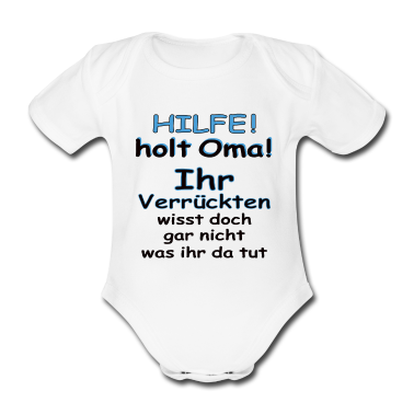 Geschenk Geburt Baby Body - Geschenk Geburt Baby Junge Oma lustige Sprüche