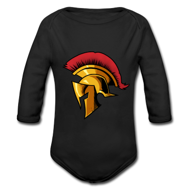 Geschenk Geburt Baby Body - Cooler Spartaner Sparta Helm Krieger Geschenk