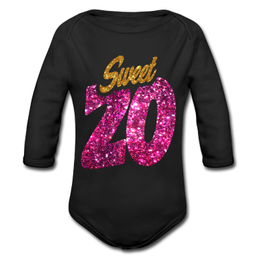 Geschenk Geburt Baby Body - Sweet Eighteen Geschenk 20. Geburtstag Mädchen