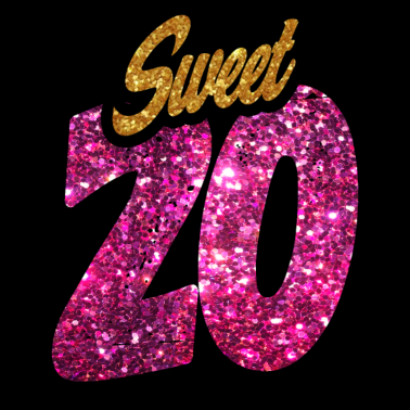 Motiv Sweet Eighteen Geschenk 20. Geburtstag Mädchen