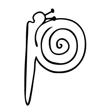 Motiv Buchstabe P - Namen Geschenk Geburt Nachwuchs Baby