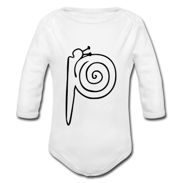Geschenk Geburt Baby Body - Buchstabe P - Namen Geschenk Geburt Nachwuchs Baby