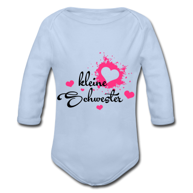 Geschenk Geburt Baby Body - Kleine Schwester