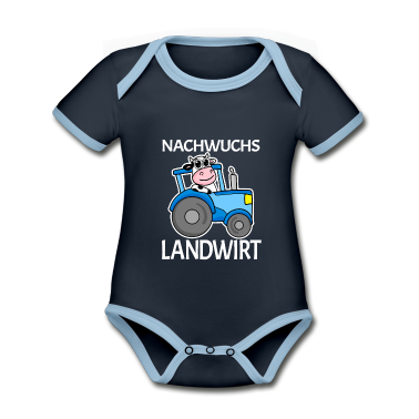 Geschenk Geburt Baby Body - Nachwuchs Landwirt Traktor Geschenk