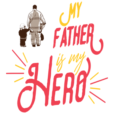 Motiv Feuerwehr Feuerwehrmann Vater Geschenk Sohn