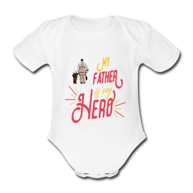 Geschenk Geburt Baby Body - Feuerwehr Feuerwehrmann Vater Geschenk Sohn