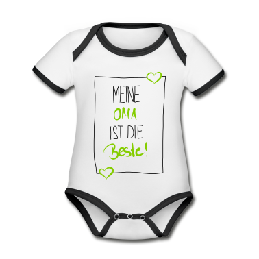 Geschenk Geburt Baby Body - Meine Oma ist die Beste