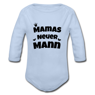 Geschenk Geburt Baby Body - Mamas neuer Mann Baby Junge Schwangerschaft Geburt