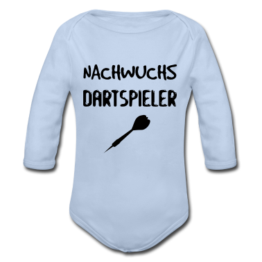Geschenk Geburt Baby Body - Nachwuchs Dartspieler - Geschenk Geburt Dart Pfeil