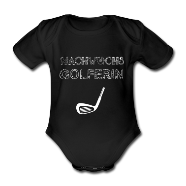 Geschenk Geburt Baby Body - Nachwuchs Golferin - Geburt Baby Geschenkidee