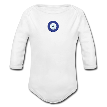 Geschenk Geburt Baby Body - Nazar Boncuk - blaues Auge Schutz