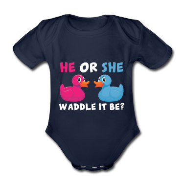 Geschenk Geburt Baby Body - Er oder Sie was wird es Geburt Schwangerschaft
