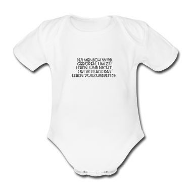 Geschenk Geburt Baby Body - Sprüche zur Geburt