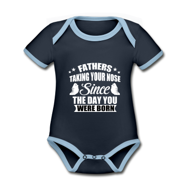 Geschenk Geburt Baby Body - Vater Papa Geburt Nase Geburt Geschenk