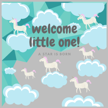 Motiv Geburt eines Baby