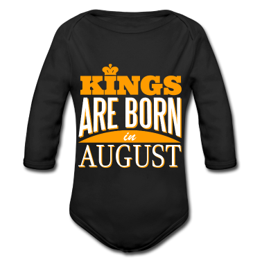 Geschenk Geburt Baby Body - Geburtstag Geburt August