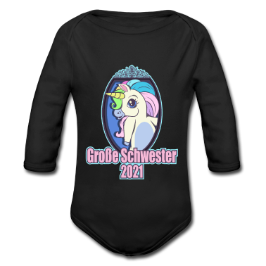 Geschenk Geburt Baby Body - Schwester 2021 Geburt