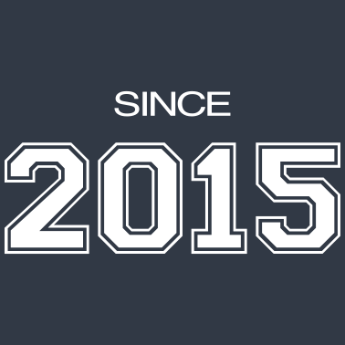 Motiv since 2015 geburt