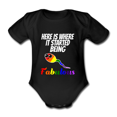 Geschenk Geburt Baby Body - LGBT Geburt