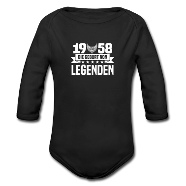 Geschenk Geburt Baby Body - 1958 - Geburt - Legenden