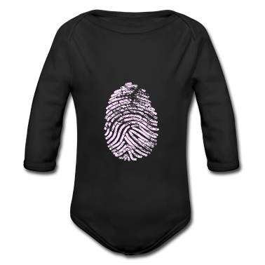 Geschenk Geburt Baby Body - Baby Fingerabruck Geburt