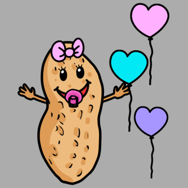 Motiv Geburt Baby Erdnuss Kinder Kind Geburt herzlich