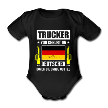 Geschenk Geburt Baby Body - Trucker Von Geburt An