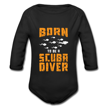 Geschenk Geburt Baby Body - Tauchen Geburt