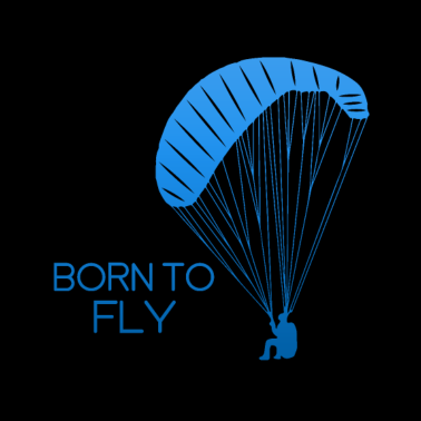Motiv Gleitschirmfliegen Geburt