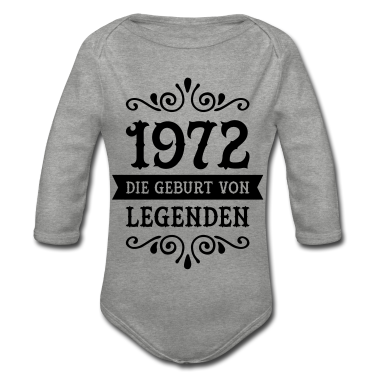Geschenk Geburt Baby Body - 1972 - Die Geburt Von Legenden
