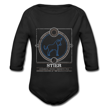 Geschenk Geburt Baby Body - Sternzeichen Stier Geburt